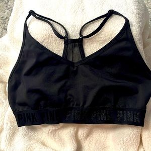 Pink sport Victoria’s Secret sports bra